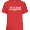 I HIT BASEBALLS SHIRT Nick Castellanos, Philadelphia Phillies CABT red front.jpg
