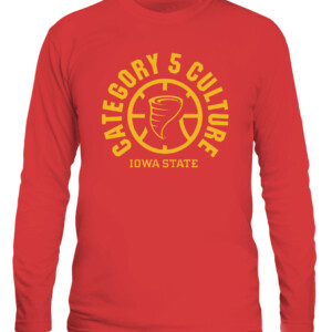 CATEGORY 5 CULTURE SHIRT Iowa State Cyclones CALS red front.jpg