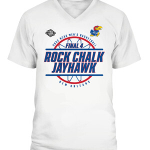 ROCK CHALK JAYHAWKS SHIRT Kansas Jayhawks 2022 NCAA Men's Basketball Tournament March Madness Final Four