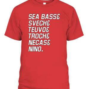 SEA BASS & SVECH & TEUVO & TROCH & NECAS & NINO SHIRT Sebastian Aho, Andrei Svechnikov, Teuvo Teravainen, Vincent Trocheck, Martin Necas, & Nino Niederreiter, Carolina Hurricanes CAPT red front.jpg