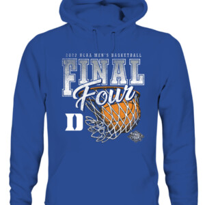 Duke Blue Devils FINAL FOUR SHIRT Duke Blue Devils 2022 NCAA Men's Basketball Tournament March Madness Final Four CAUH royal front.jpg