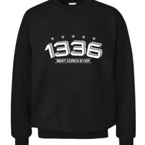 1336 BEST COACH EVER SHIRT Gregg Popovich, San Antonio Spurs CACS black front.jpg