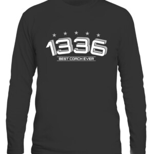 1336 BEST COACH EVER SHIRT Gregg Popovich, San Antonio Spurs CALS black front.jpg