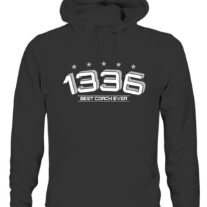 1336 BEST COACH EVER SHIRT Gregg Popovich, San Antonio Spurs CAUH black front.jpg