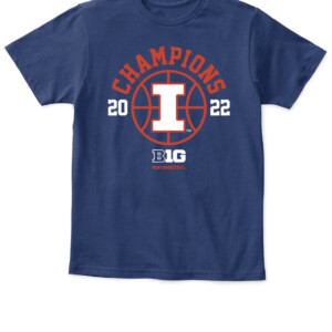 B1G CHAMPS SHIRT ILLINOIS BASKETBALL, Illinois Fighting Illini APKT navy front.jpg