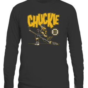 Chuckie Shirt Charlie McAvoy, Boston Bruins CALS black front.jpg
