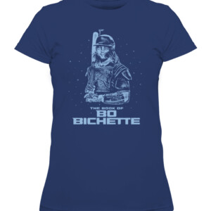 Jays The Book Of BB Shirt Bo Bichette, Toronto Blue Jays CAWTS navy front.jpg