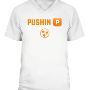 PUSHIN' TN SHIRT Tennessee Volunteers, SEC, NCAA Tournaments CAVN white front.jpg
