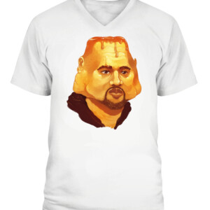 Flanye West Shirt Funny Kanye West, Flan Cake, #FoodWithNames CAVN white front.jpg