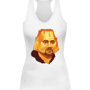 Flanye West Shirt Funny Kanye West, Flan Cake, #FoodWithNames CAWT white front.jpg