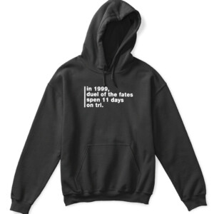 In 1999, Duel Of The Fates Spen 11 Days On Trl Shirt APKH black front.jpg