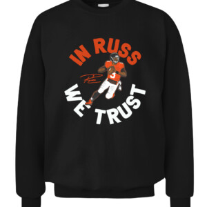 IN RUSS WE TRUST SHIRT RUSSELL WILSON, Denver Broncos CACS black front.jpg
