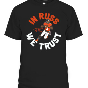 IN RUSS WE TRUST SHIRT RUSSELL WILSON, Denver Broncos CAPT black front.jpg