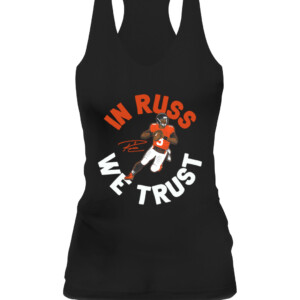 IN RUSS WE TRUST SHIRT RUSSELL WILSON, Denver Broncos CAWT black front.jpg