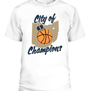 AKRON CITY OF CHAMPIONS SHIRT Akron Zips men's basketball, Akron Zips CAPT white front.jpg