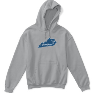 STATE OF SAINT PETER'S SHIRT #StrutUp, Saint Peter's Peacocks APKH sport grey front.jpg