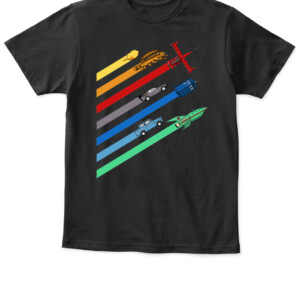 I Believe I Can Fly Shirt Back to the Future, Cartoon, Cowboy Bebop, DeLorean, Doctor Who, Dragon Ball, Dragon Ball Z, Futurama, Harry Potter, Manga, Mashup, Movie, Spike Spiegel, Swordfish II, TARDIS, TV