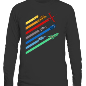 I Believe I Can Fly Shirt Back to the Future, Cartoon, Cowboy Bebop, DeLorean, Doctor Who, Dragon Ball, Dragon Ball Z, Futurama, Harry Potter, Manga, Mashup, Movie, Spike Spiegel, Swordfish II, TARDIS, TV CALS black front.jpg