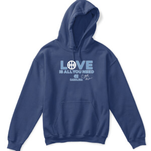 CALEB LOVE IS ALL YOU NEED SHIRT Final Four, North Carolina Tar Heels