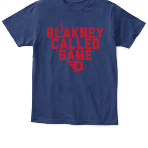 R.J. BLAKNEY CALLED GAME SHIRT Dayton Flyers APKT navy front.jpg