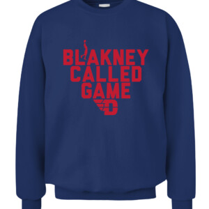 R.J. BLAKNEY CALLED GAME SHIRT Dayton Flyers CACS navy front.jpg
