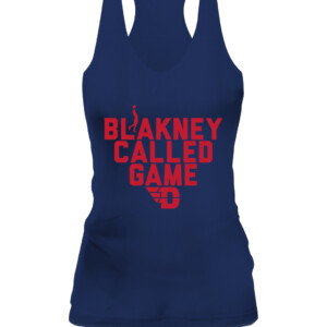 R.J. BLAKNEY CALLED GAME SHIRT Dayton Flyers CAWT navy front.jpg