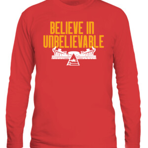 CHIEFS - BELIEVE IN UNBELIEVABLE SHIRT Ronald Jones, Kansas City Chiefs
