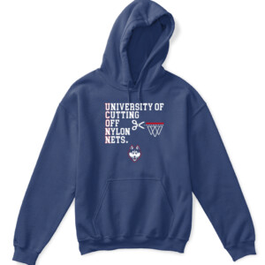 UNIVERSITY OF CUTTING OFF NYLON NETS SHIRT UConn, Connecticut Huskies