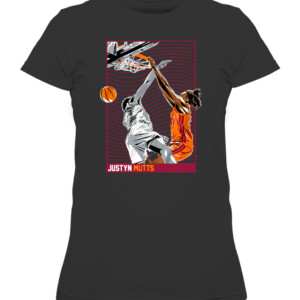 THE POSTER SHIRT JUSTYN MUTTS, Virginia Tech Hokies CAWTS black front.jpg