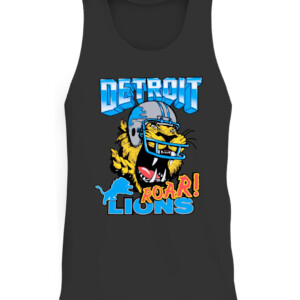 Detroit Lions Roar Shirt Brad Holmes, Detroit Lions CATT black front.jpg