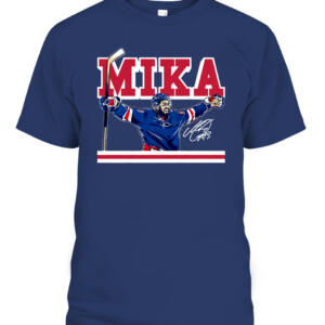 MIKA SHIRT MIKA ZIBANEJAD, New York Rangers CABT navy front.jpg