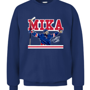 MIKA SHIRT MIKA ZIBANEJAD, New York Rangers CACS navy front.jpg