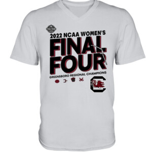 2022 NCAA WOMEN'S FINAL FOUR SHIRT 2022 NCAA Women's Basketball National Champions, South Carolina Gamecocks 3
