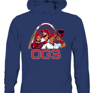 OG3 SHIRT Yadier Molina, Adam Wainwright, Albert Pujols, St. Louis Cardinals CAUH navy front.jpg