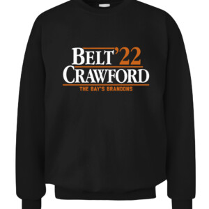 BELT CRAWFORD '22 SHIRT Brandon Belt, Brandon Crawford, San Francisco Giants CACS black front.jpg