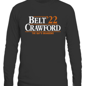 BELT CRAWFORD '22 SHIRT Brandon Belt, Brandon Crawford, San Francisco Giants CALS black front.jpg
