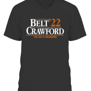 BELT CRAWFORD '22 SHIRT Brandon Belt, Brandon Crawford, San Francisco Giants CAVN black front.jpg
