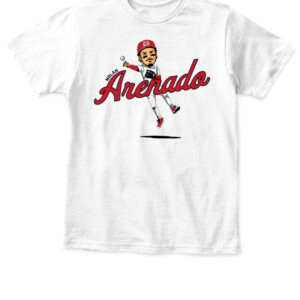 NOLAN ARENADO CARICATURE SHIRT St. Louis Cardinals APKT white front.jpg
