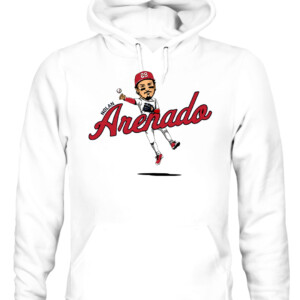 NOLAN ARENADO CARICATURE SHIRT St. Louis Cardinals CAUH white front.jpg