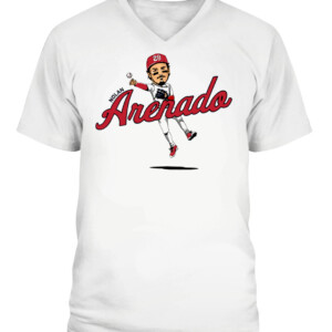 NOLAN ARENADO CARICATURE SHIRT St. Louis Cardinals