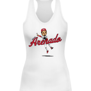 NOLAN ARENADO CARICATURE SHIRT St. Louis Cardinals CAWT white front.jpg