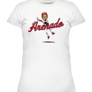 NOLAN ARENADO CARICATURE SHIRT St. Louis Cardinals CAWTS white front.jpg