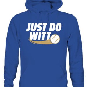 JUST DO WITT SHIRT Bobby Witt Jr, Kansas City Royals CAUH royal front.jpg