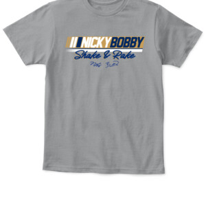 NICKY BOBBY SHAKE & RAKE SHIRT NICKY LOPEZ, BOBBY WITT, Kansas City Royals APKT sport grey front.jpg