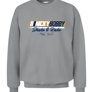 NICKY BOBBY SHAKE & RAKE SHIRT NICKY LOPEZ, BOBBY WITT, Kansas City Royals CACS sport grey front.jpg