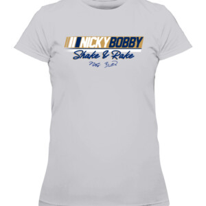 NICKY BOBBY SHAKE & RAKE SHIRT NICKY LOPEZ, BOBBY WITT, Kansas City Royals CAWTS heather grey front.jpg