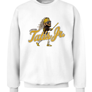 FERNANDO TATIS JR CARICATURE SHIRT San Diego Padres CACS white front.jpg