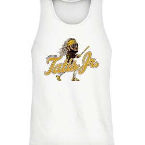 FERNANDO TATIS JR CARICATURE SHIRT San Diego Padres CATT white front.jpg
