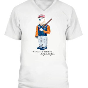 GOTTA BELIEVE POLAR BEAR SHIRT #Mets #LFGM #MLB New York Mets CAVN white front.jpg