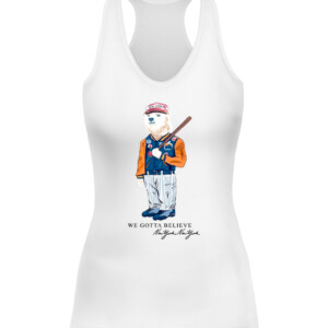 GOTTA BELIEVE POLAR BEAR SHIRT #Mets #LFGM #MLB New York Mets CAWT white front.jpg